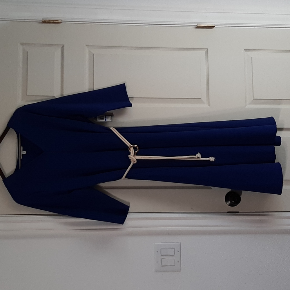 NWT Chaus Blue A line dress
